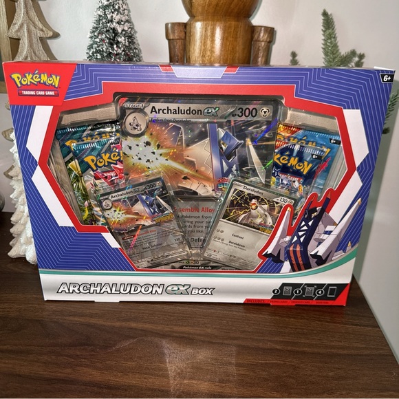 Pokmon Archaludon ex & Reshiram ex Pokemon Box Set - NEW